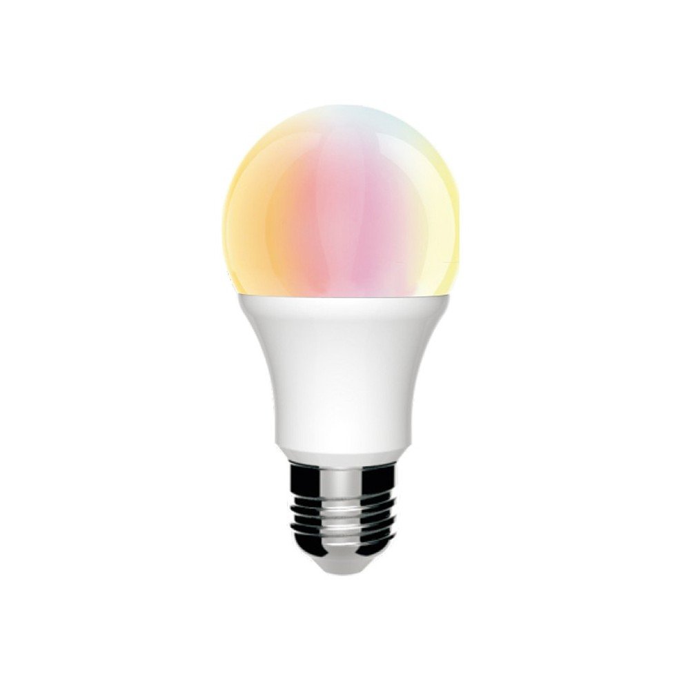 Bombillo LED RGB 10W c/Control Remoto E27 Spintron