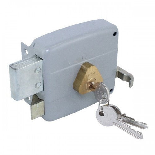 Cerradura de Sobreponer CIL. FIJO 50MM 3 Llaves