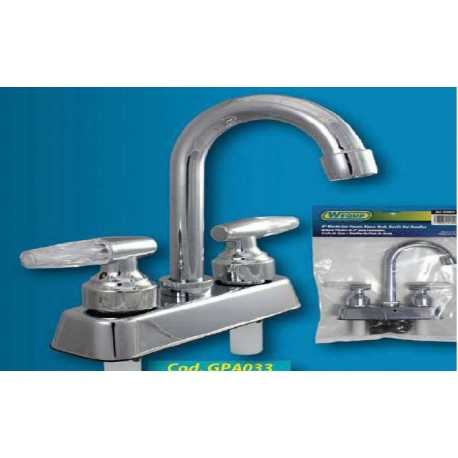 Griferia plast p/lav 4"
